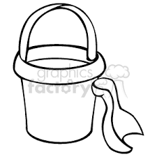 450 x 470 jpeg 24 кб. A Black And White Pail And Shovel Clipart Commercial Use Gif Clipart 159149 Graphics Factory