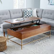 An oriental look low coffee table with drawer storage this is an unusual piece, the table is made in mahogany, it has a smooth well used top with a red painted trim oriental look low coffee table with drawer storage. 8 Best Coffee Tables For Small Spaces
