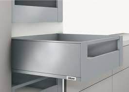 Tandembox light gray metal drawers. Internal Drawer Box Blum Legrabox Pure System Height M Drawer Side Height 90 Mm Online At Hafele
