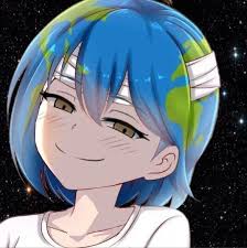 Где будет видно кольцеобразное затмение солнца? Zemlya Tyan Eclipses Art Anime Art