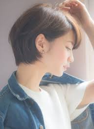 横顔キレイな 小顔ショート 髪型ショートヘア cabelo curto cabelo penteados