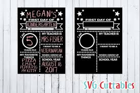 Download First Day Of School Last Day Of School Svg Cut File 29735 Cut Files Design Bundles