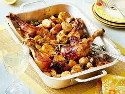 Rosmarin Bratkartoffeln Mit Hahnchen Pilzen Rezept Lecker Rezept Rezepte Bratkartoffeln Ofengemuse Rezept