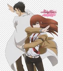 Further, in place of the emails from the previous work, a messaging app called rine,. Steins Gate 0 Kurisu Makise Rintarou Okabe Anime Faris Nyannyan Black Hair Manga Fictional Character Png Pngwing