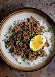Sunday Supper Taiwanese Five Spice Pork With Rice Taiwanese Cuisine Ground Pork Recipes Taiwanese Food
