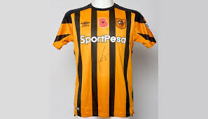Kamil paweł grosicki ( born 8 june 1988) is a polish professional footballer who plays as a winger for hull city in the. Match Issued Poppy Shirt Signed By Hull City S Kamil Grosicki Charitystars