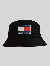 Image Of Very Rare Black Bucket Hat Fishing Bucket Hat Athleisure Wear Fisherman Hat
