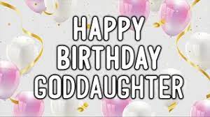 If you want to find a way to wish you love a good birthday, this section interests you. Happy Birthday Wishes Goddaughter Youtube