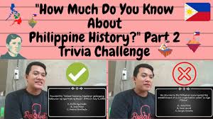 Here's the complete history of weddings and wedding traditions over the last 100 years. How Much Do You Know About Philippine History Part 2 Trivia Challenge