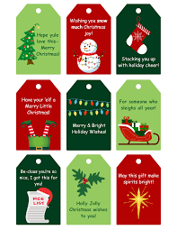 Printable Christmas Gift Tags | SignUp.com