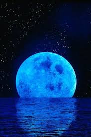 Luna Azul Luna Azul Luz De La Luna Unas Azules