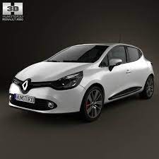 3d model of renault clio iv 2013 renault clio 3d model kia sportage