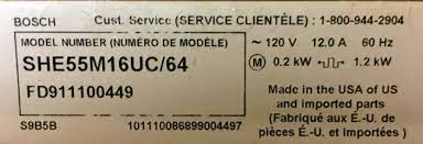 Original, high quality bosch dishwasher parts and other parts in stock with fast shipping and award winning customer service. Bosch Date Codes