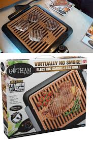 Maybe you would like to learn more about one of these? Grills And Griddles 20675 Gotham Steel Smokeless Electric Grill Nonstick And Portable As Seen On Tv New Buy It No Gotham Steel Electric Grill Grilling