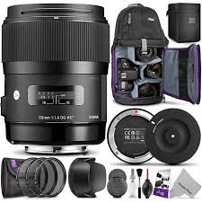Sigma Af 135mm F 1 8 Dg Hsm Art Nikon Sigma 35mm F1 4 Art Dg Hsm Lens For Nikon Dslr Cameras W Sigma Usb Dock Accessory Kits Canon Dslr Camera Nikon Dslr Camera Nikon Dslr