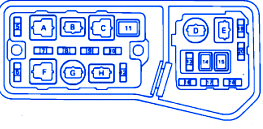 .scanned in the fuse box diagram that is supposed to come in the front fuse box. Mercedes Benz Sl600 Primary 1999 Fuse Box Block Circuit Breaker Diagram Carfusebox