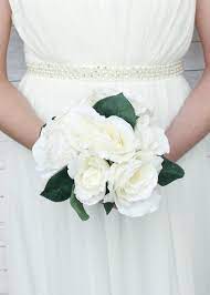 This is an early winter bouquet with snowberries, antique cabbage roses and the first dutch tulips of the season. White Rose Wedding Bouquet Cheaper Than Retail Price Buy Clothing Accessories And Lifestyle Products For Women Men