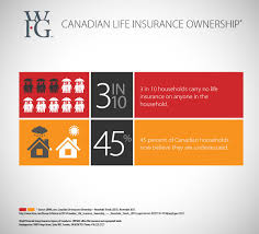 Canadian Life Insurance Stats Financial Literacy Investing Infographic Finance Organization Binder