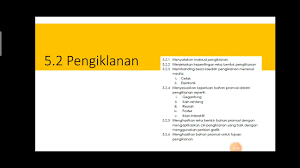 Kaedah promosi ini dapat menggalakkan ramaiorang untuk mencuba dan memahami manfaat produknya dengan lebih dalam danjelas tanpa sebarang pembelian dibuat. Rgd T5 5 2 Pengiklanan Youtube