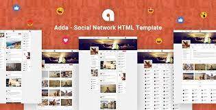 Sweep is a free css website template that is based on the advanced css3 and html coding. Adda Social Network Html Template By Codecarnival Themeforest