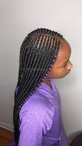 Kids 2 Layer Braids Cute Box Braids Hairstyles Lil Girl Hairstyles Baby Girl Hair