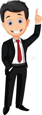 Vector illustration of cute business ... | Stock vector | Colourbox