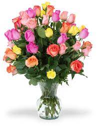 Grazie per il bacio png! Mazzo Di Rose Colorate A Domicilio Fiori A Domicilio