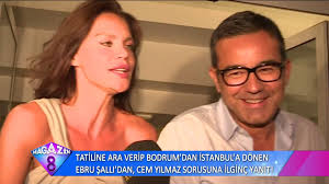 İstinye'de oturan şallı rahatça görüşebilmek için ikinci bir ev kiraladığı iddia edildi. Ebru Salli Dan Cem Yilmaz Sorusuna Ilginc Yanit Youtube