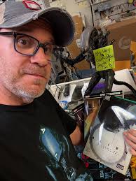 Anyone else chest-bursting with excitement?? ALIEN EARTH PREMIERS TONIGHT!  Come see me in my Alien gear, and peep all our trades, comics and goodies  featuring my Buddy Big Chap!! #rebelbasecomics #alien #alienearth #