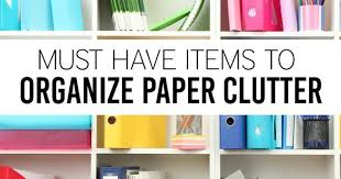Find deals on products in office organizers on amazon. Must Have Items To Organize Your Paper Clutter