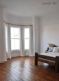 Master Bedroom In Victorian House White Wood Wooden Floor Boards Planks Floorboards Refinish Repair R White Wooden Floor Bedroom Flooring Bedroom Wooden Floor