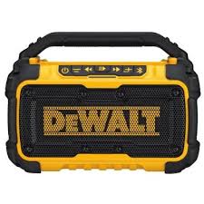 Dewalt 20 Volt Max Bluetooth Speaker Dcr010 The Home Depot Bluetooth Bluetooth Speaker Bluetooth Speakers
