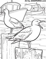 You can use our amazing online tool to color and edit the following seagull coloring pages. Children S Coloring Pages Book Illustrator For Hire