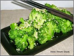 Brocoli Saute A La Sauce Soja Et Au Sesame Anne Stram Gram
