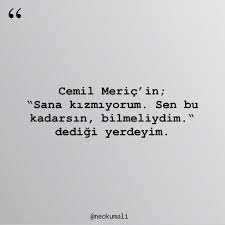.meriç sözleri tumblr, cemil meriç sözleri 1000, cemil meriç sözleri insanlar sevilmek için, cemil meriç yazılı sözleri yollamak için ise mobil cihazlardan sms olarak göndermeyi tercih edebilirsiniz. I Wonder A Lot Cemil Meric In Sana Kizmiyorum Sen Bu Kadarsin