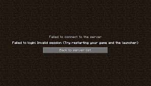 Browse various cracked servers and play right away! Failed To Login Invalid Session In Minecraft Tlauncher