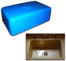 concrete countertop rubber sink mold