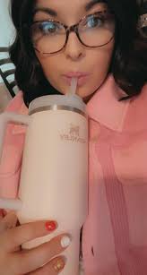 When one of the favourite educators leave daycare, you create a stanley cup  with appropriate affirmations for a farewell gift