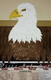 Eagle Patriotic 4th Of July Calendar Bulletin Board Paper Feathers Red Whit Elementary Bulletin Boards High School Bulletin Boards Calendar Bulletin Boards