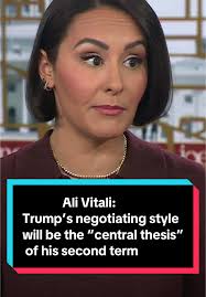 @Ali Vitali joins #MorningJoe to discuss Trump’s leadership style and how  his unpredictable negotiations could shape his second term: “There are  people
