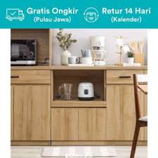 Cara membuat lemari dapur sendiri dari rumah tatanan 31 05 2019 tahapan cara membuat lemari gantung dari triplek selanjutnya dimulai dari. Jual Lemari Kabinet Dapur Terbaru Harga Murah Blibli Com