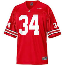 Nike Ohio State Buckeyes 34 Replica Football Jersey Scarlet Fanatics Nike Ohio State Ohio State Outfit Ohio State Buckeyes Football