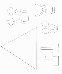 Monster Craft Template Shapes Crafts Print Your Triangle Monster Template At Al Shape Worksheets For Preschool Shapes Preschool Printables Shapes Preschool
