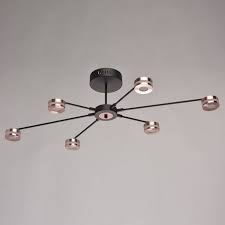 Alexandre 6 Light Led Semi Flush Mount Flush Lighting Flush Ceiling Lights Semi Flush Ceiling Lights
