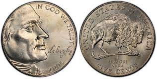 More images for how much is a buffalo nickel worth 2005 » 2005 P 5c Bison Regular Strike Jefferson Nickel Pcgs Coinfacts