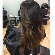 Caramel Highlights For Dark Hair Honey Balayage For Black Hair Honey Hair Black Hair Balayage Balayage Hair Caramel