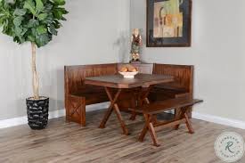 This nook set is ideal for small kitchen spaces in any home. Tuscany Vintage Mocha Small Breakfast Nook Set From Sunny Designs Coleman Furniture