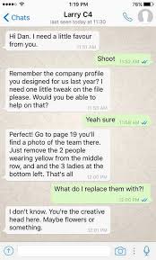 É grátis, simples e fácil você encontrar e entrar em um grupo de whatsapp. Funny Whatsapp Conversation Between Client And Designer Funny Humor Whatsapp Designer