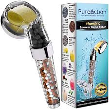 Vitamin C Filter Shower Head With Hose Replacement Filters Filtered Shower Head Hard Water Softener Chlor Best Shower Filter Shower Filter Shower Heads