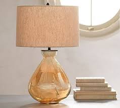 Alana Luster Glass Table Lamp Base Amber Glass Table Lamp Table Lamp Table Lamp Base